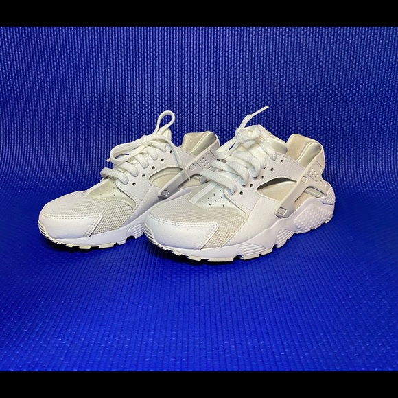 Nike Huarache Run “White Pure Platinum” (GS) - Picture 3 of 10